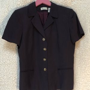 Ann Taylor Petite-Navy Blue Suit-Size 6P